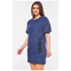 Сукня жіноча темно-синього кольору 198973L