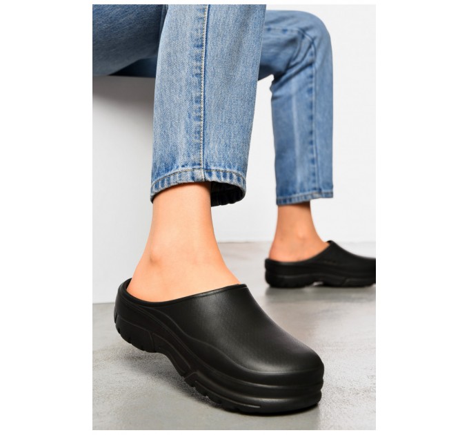 Сабо жіночі чорного кольору 199827L