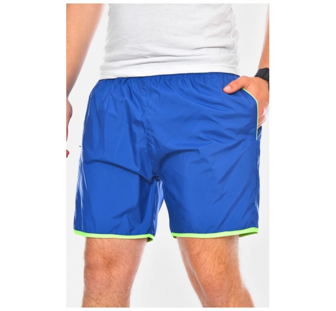 Шорти чоловічі синього кольору 199957L