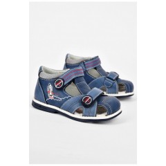 Сандалі дитячі для хлопчика синього кольору 200065L