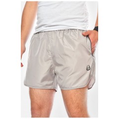 Шорты мужские однотонные серого цвета 200217L Шорты мужские однотонные серого цвета 200217L