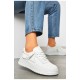 Кроссовки женские белого цвета 200237L