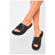 Шльопанці піна жіночі чорного кольору 200270L