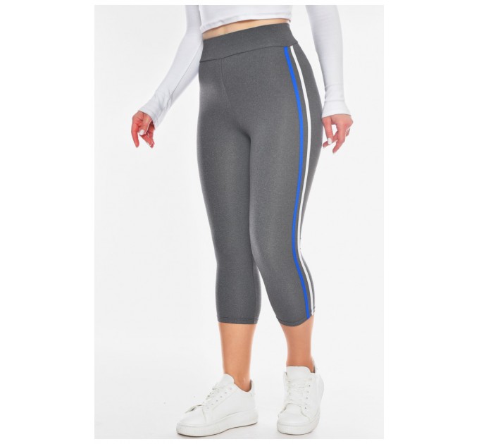 Бриджи женские серого цвета 200362L