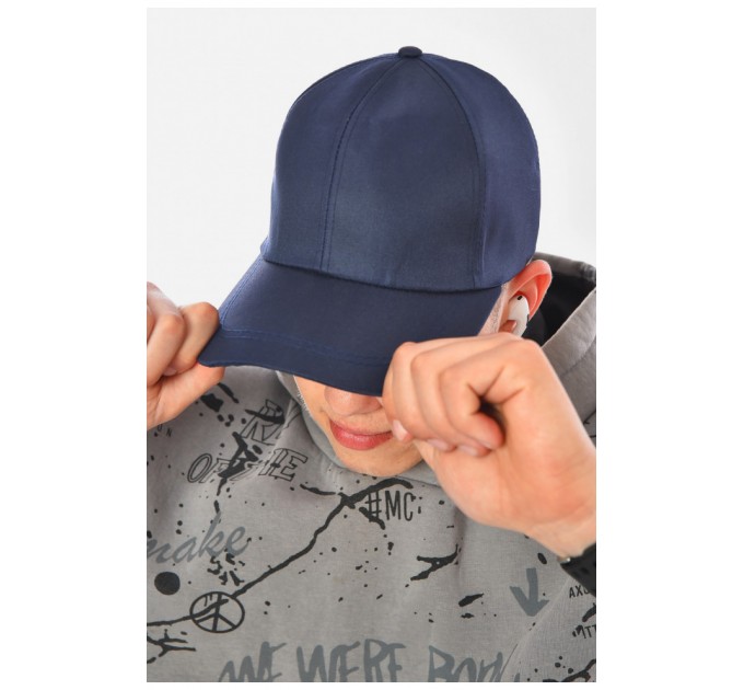 Кепка чоловіча темно-синього кольору 200501L