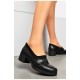 Туфли женские черного цвета 200626L
