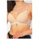 Бюстгальтер жіночий бежевого кольору чашка С 200636L