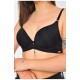 Бюстгальтер жіночий чорного кольору чашка С 200637L