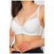 Бюстгальтер жіночий білого кольору чашка С 200641L