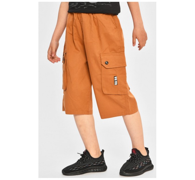 Бриджі дитячі для хлопчика світло-коричневого кольору 200759L