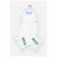Шкарпетки жіночі демісезонні спортивні білого кольору 200842L