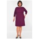 Сукня жіноча батальна фіолетового кольору 201107L