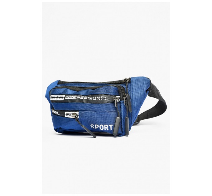 Бананка мужская текстильная темно-синего цвета 201206L