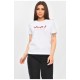 Женская футболка белого цвета 201225L