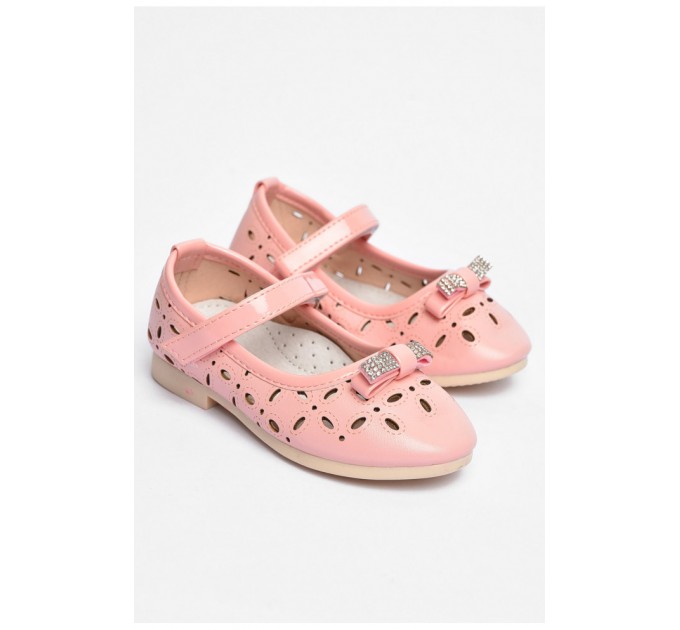 Туфли для девочки светло-розового цвета 202336L