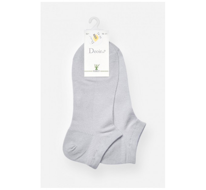 Шкарпетки жіночі спортивні демісезонні сірого кольору 202427L