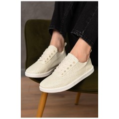 Мокасини жіночі білого кольору 202471L
