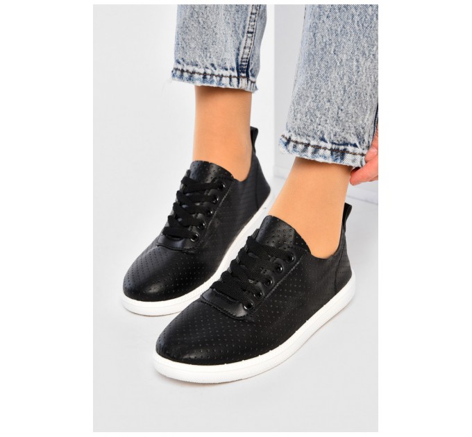 Мокасины женские черного цвета 202473L