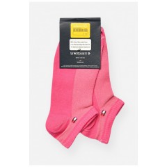 Шкарпетки жіночі спортивні демісезонні світло-рожевого кольору 202664L