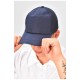 Кепка чоловіча темно-синього кольору 202855L