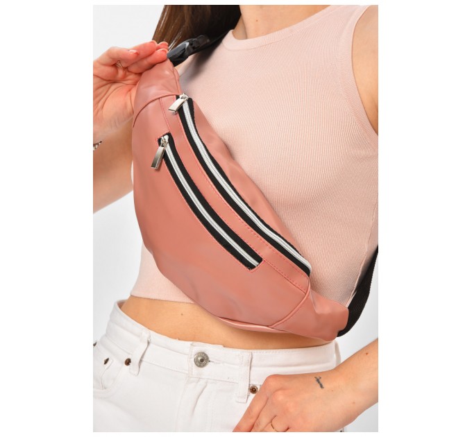 Бананка жіноча темно-рожевого кольору 203256L