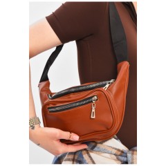 Бананка женская коричневого цвета 203312L