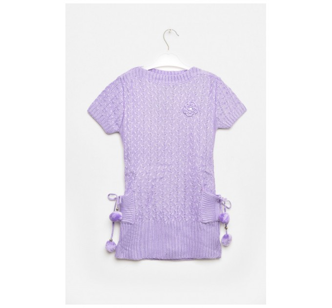 Туніка дитяча для дівчинки бузкового кольору 203359L