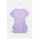 Туника детская для девочки лилового цвета 203359L Туника детская для девочки лилового цвета 203359L