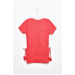 Детская туника для девочки темно-розового цвета 203372L