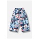 Бриджі для хлопчика блакитного кольору з принтом 203528L
