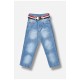 Джинси дитячі для хлопчика синього кольору 203550L