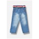 Джинси дитячі для хлопчика темно-синього кольору 203551L