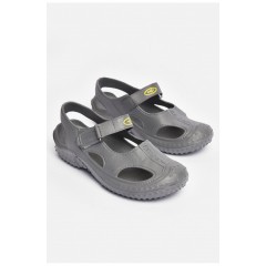 Сандалі піна для хлопчика однотонні сірого кольору 203605L