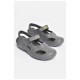 Сандалі піна для хлопчика однотонні сірого кольору 203605L