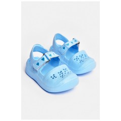 Босоніжки-піна для дівчинки блакитного кольору 203606L