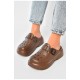 Сабо жіночі коричневого кольору 203716L