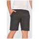 Шорти чоловічі однотонні темно-сірого кольору 203788L