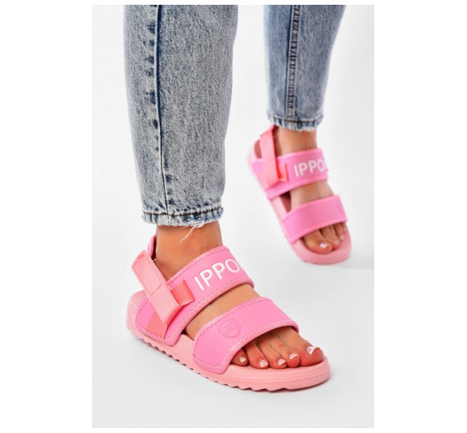 Сандали женские розового цвета 203864L