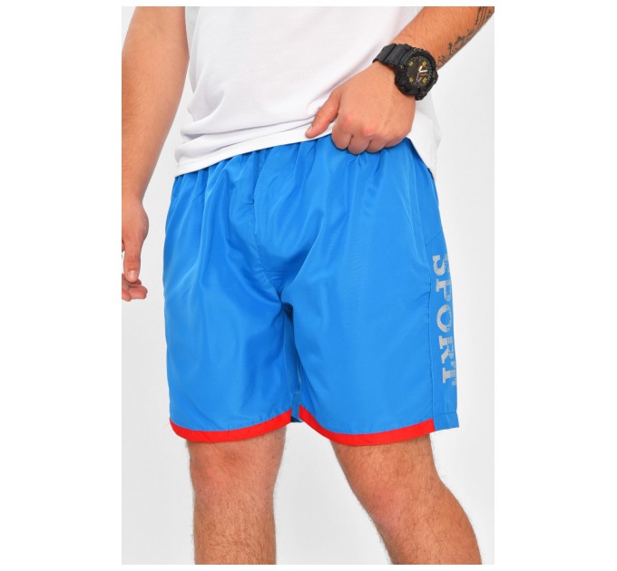 Шорти чоловічі синього кольору 204232L