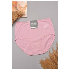 Труси жіночі напівбатальні рожевого кольору 204787L