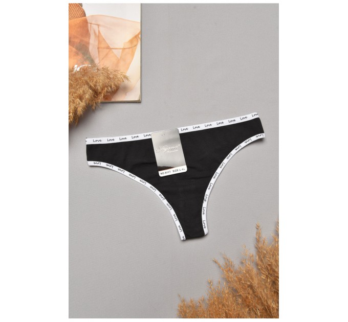 Стрінги жіночі чорного кольору 204827L