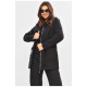 Кардиган женский черного цвета на молнии 205182L