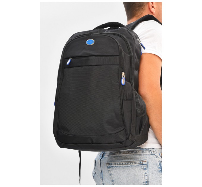 Рюкзак мужской спортивный черного цвета 205219L