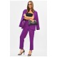 Костюм жіночий однотонний фіолетового кольору 205661L