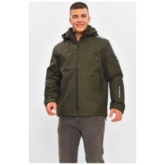 Куртка чоловіча демісезонна кольору хакі 205663L