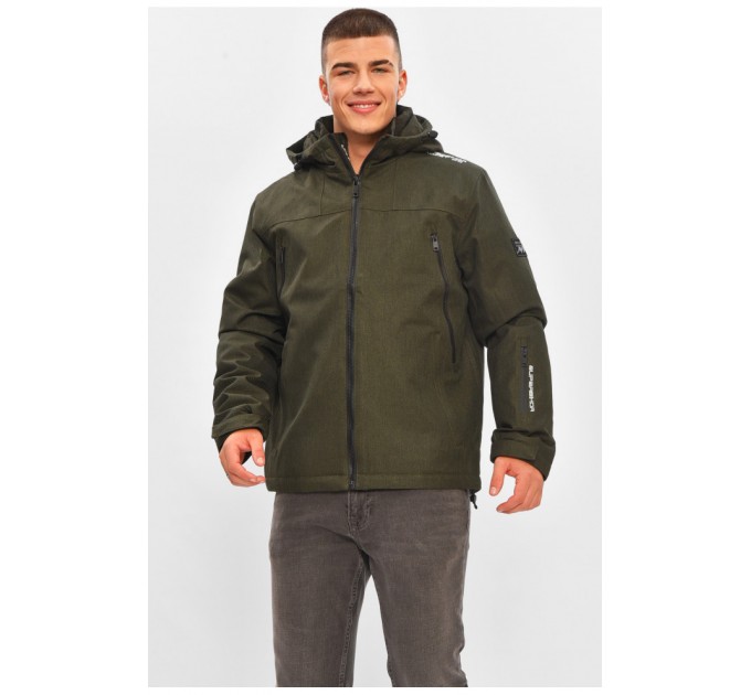 Куртка чоловіча демісезонна кольору хакі 205663L