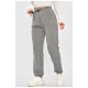 Спортивні жіночі штани на флісі сірого кольору 205864L