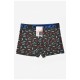 Боксери чоловічі чорного кольору з принтом 205915L