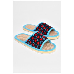 Капці домашні жіночі блакитного кольору 205937L Капці домашні жіночі блакитного кольору 205937L