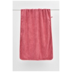 Полотенце банное микрофибра розового цвета 205944L